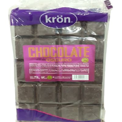 KRON TABLETA COBERTURA BITTER 1kG